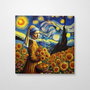 Wallity KNV9986 - 7070 Pintura decorativa en lienzo Multicolor 70 x 70 cm